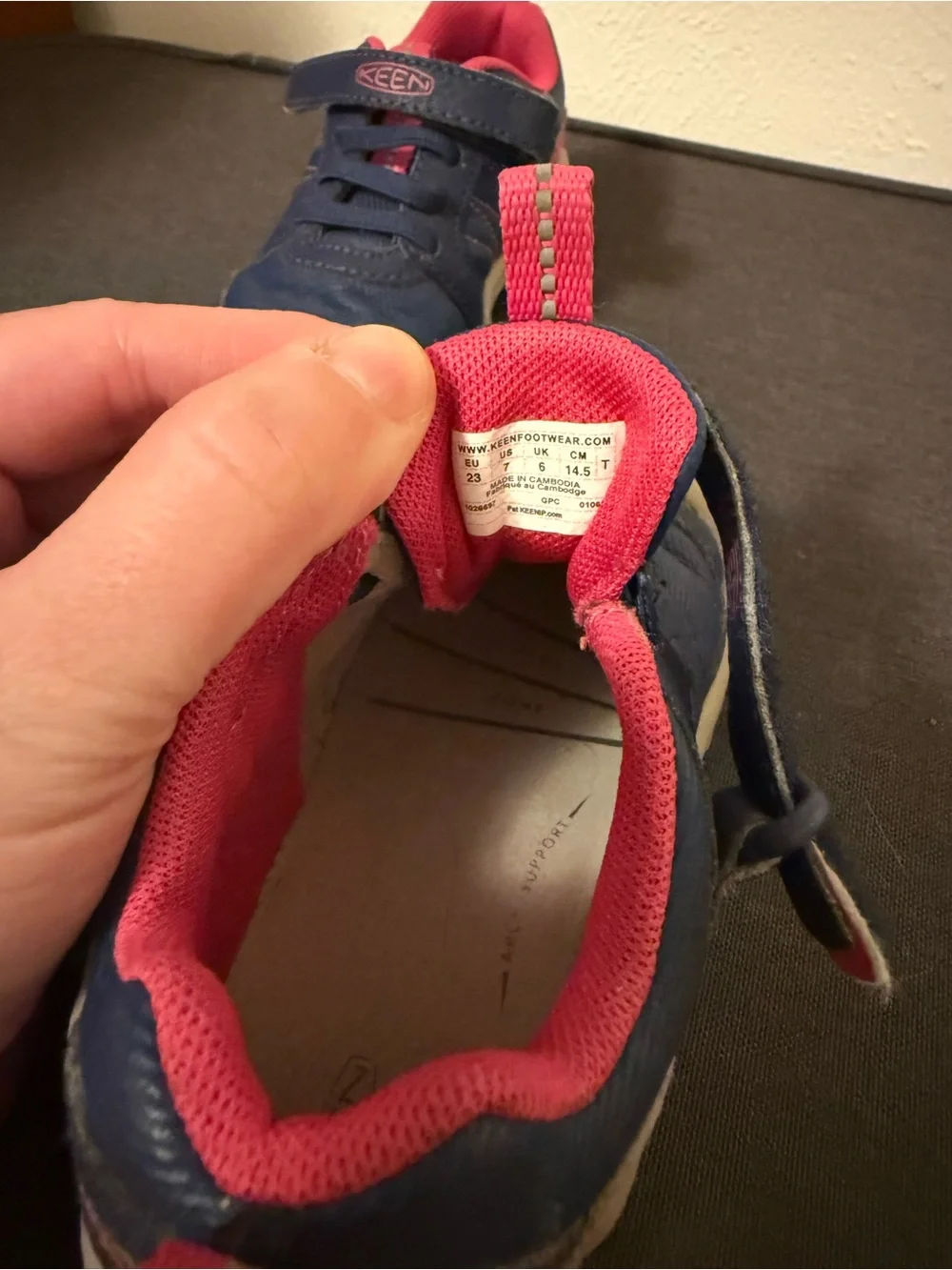 KEEN toddler hiking shoes